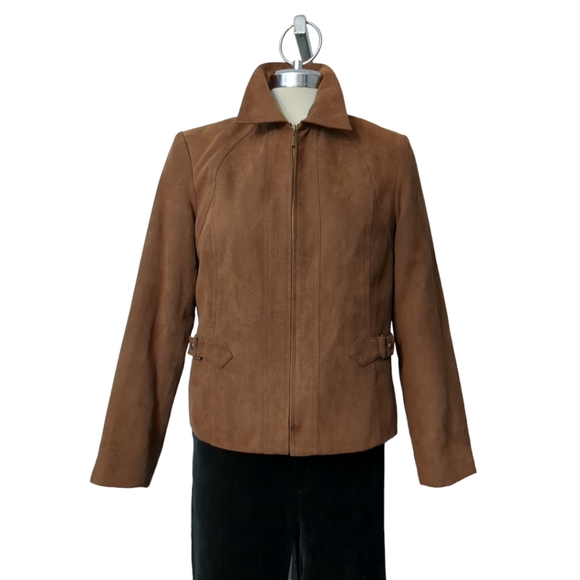 Proportion Petite Brown Designer Sweden Fabric Size 6 - Picture 8 of 12